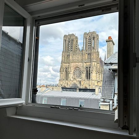 شقة Faro, Vue Sur La Cathedrale رانس المظهر الخارجي الصورة